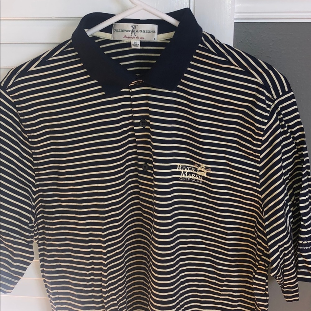 Men’s Sz M Logo golf shirt